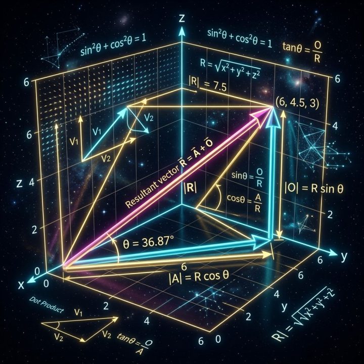 Mastering Vector Analysis & Trigonometry: Hands-On Methods for High Schoolers